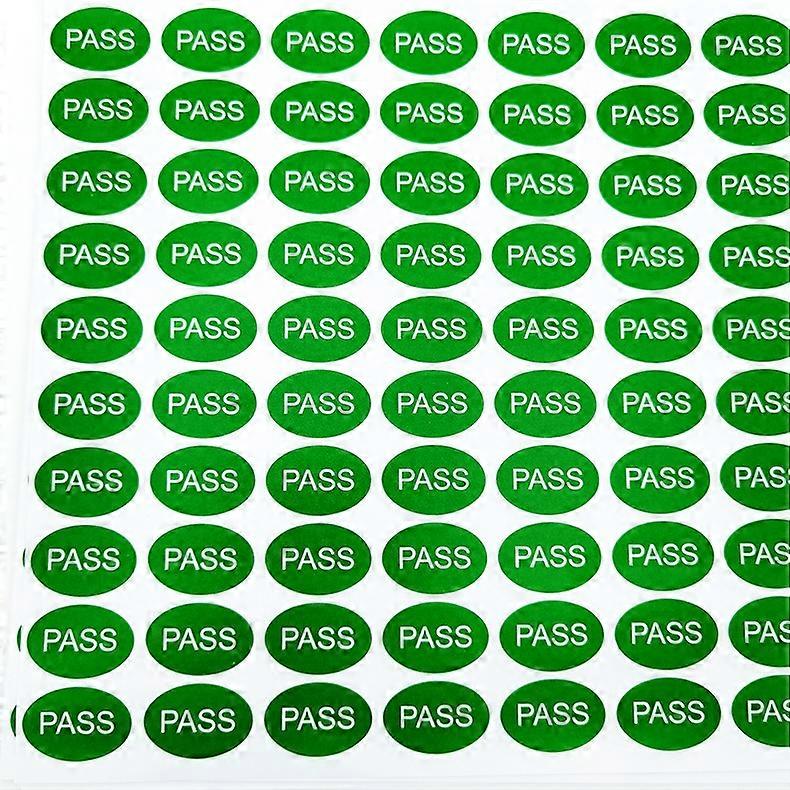 2000Pcs QC Passed Labels Warehouse Quality Stickers Self Adhesive Passed Stickers Check Tested Stickers