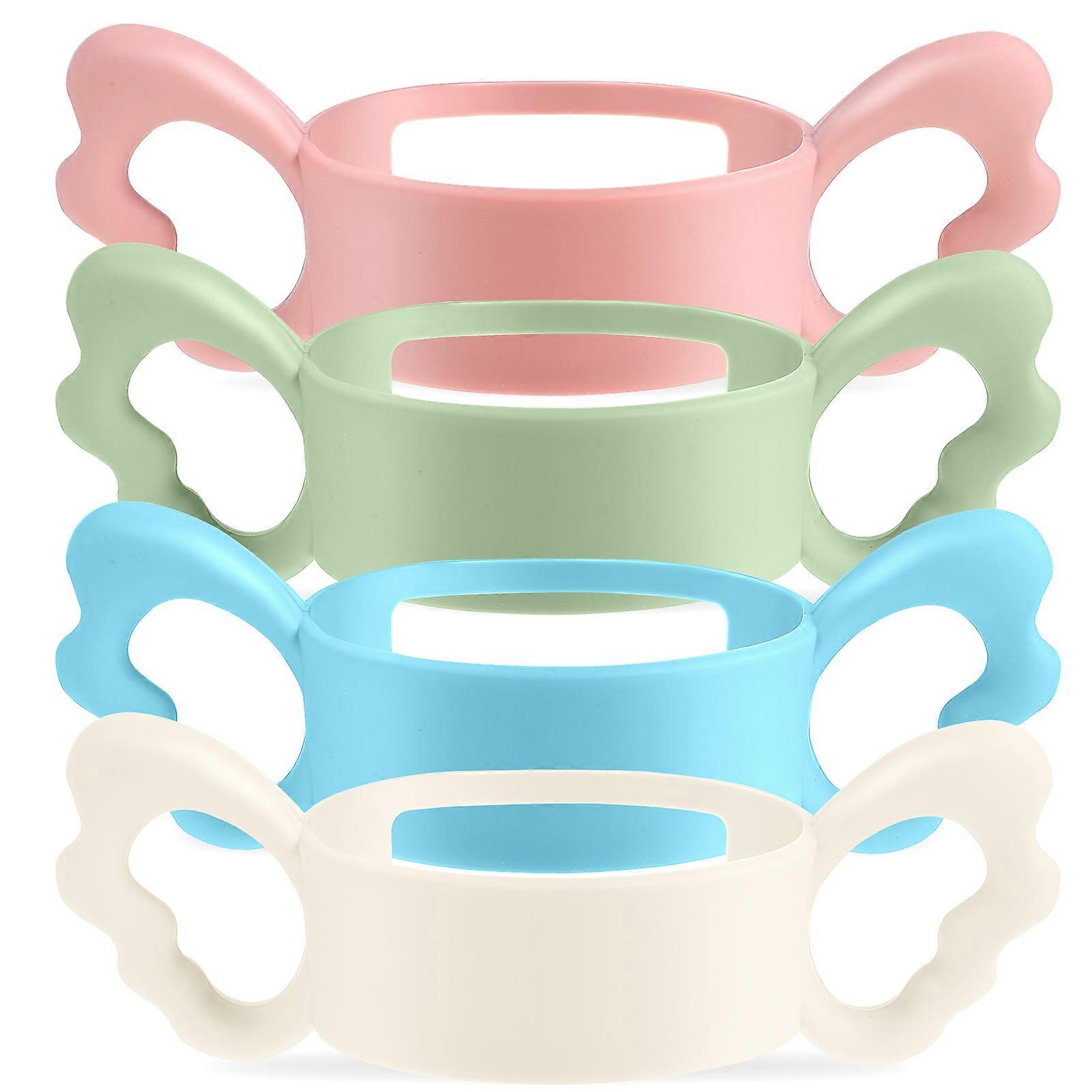 4pcs Baby Bottles Handles Nursing Bottle Holders Baby Bottles Accessories