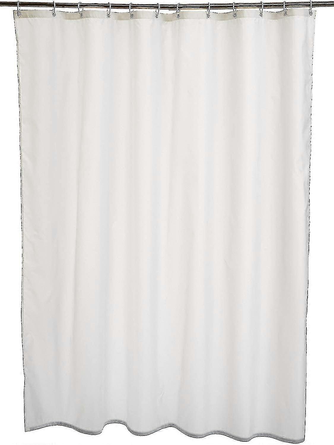 Polyester douchegordijn 180 x 180 cm wit