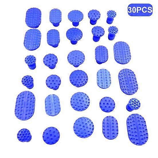 30Pcs Car Body Puller Tabs Paintless Dent Automobile Remover Repair Tool Set