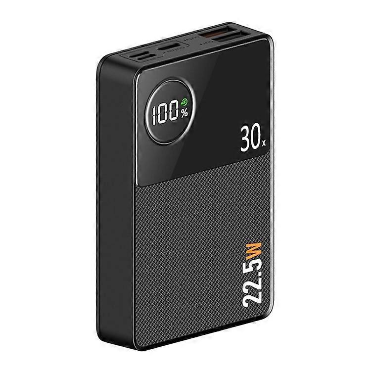 CYKE Q8 30000mAh Large Capacity Power Bank Digital Display Phone External Battery Charger