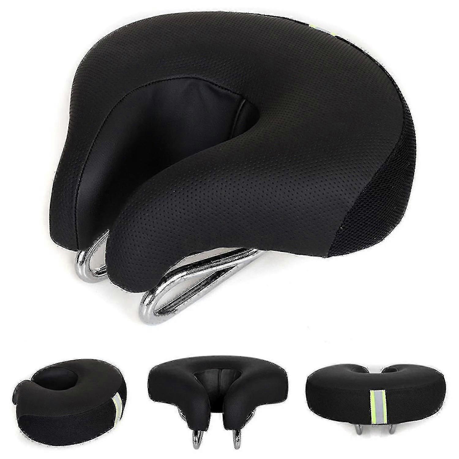 Bicycle Saddle No Nose Bicycle Saddle Mountain Bike Thickened Super Soft Cushio Boris
