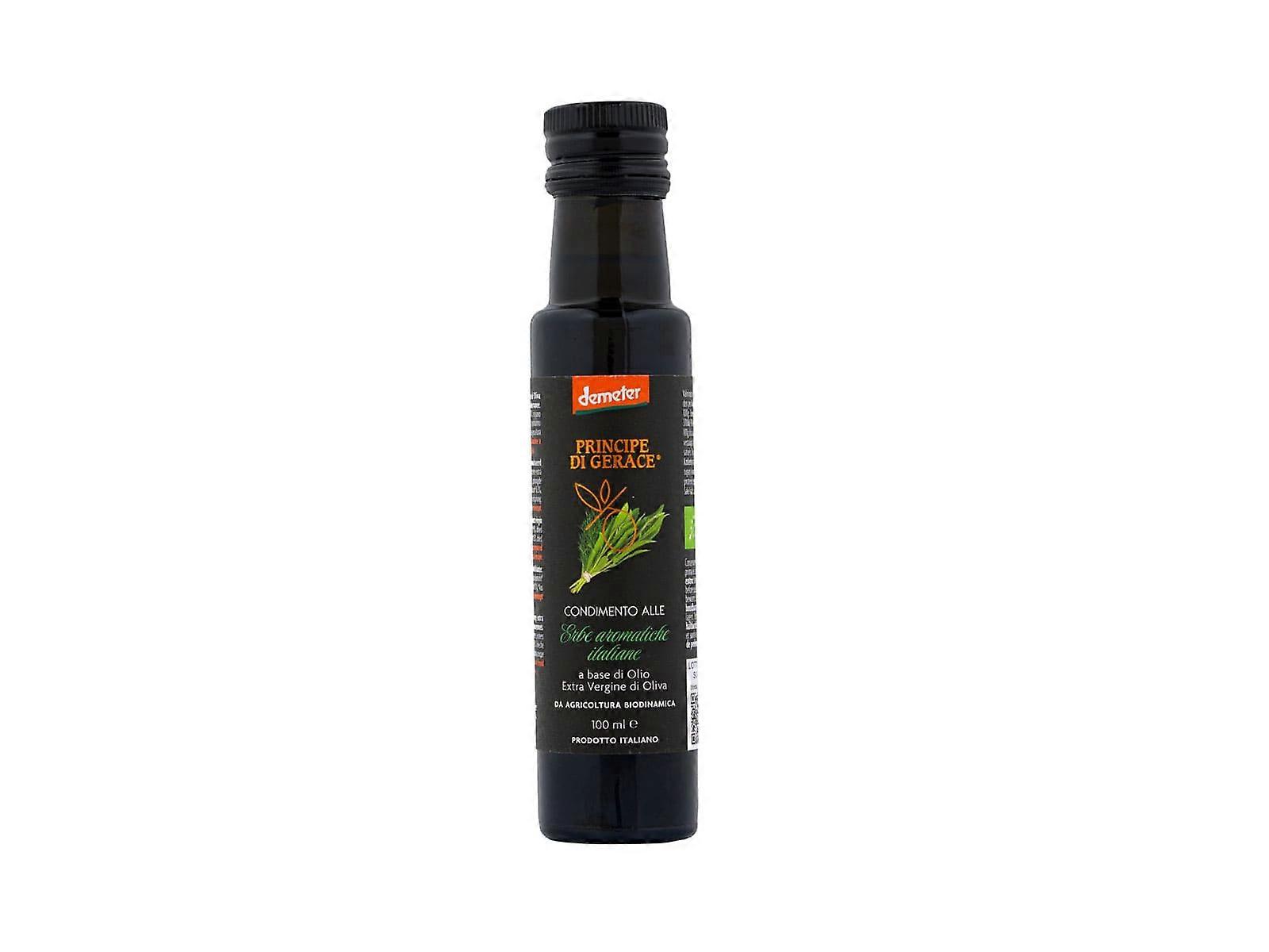 Condiment with Italian Aromatic Herbs based on Principe di Gerace iv oil, Demeter