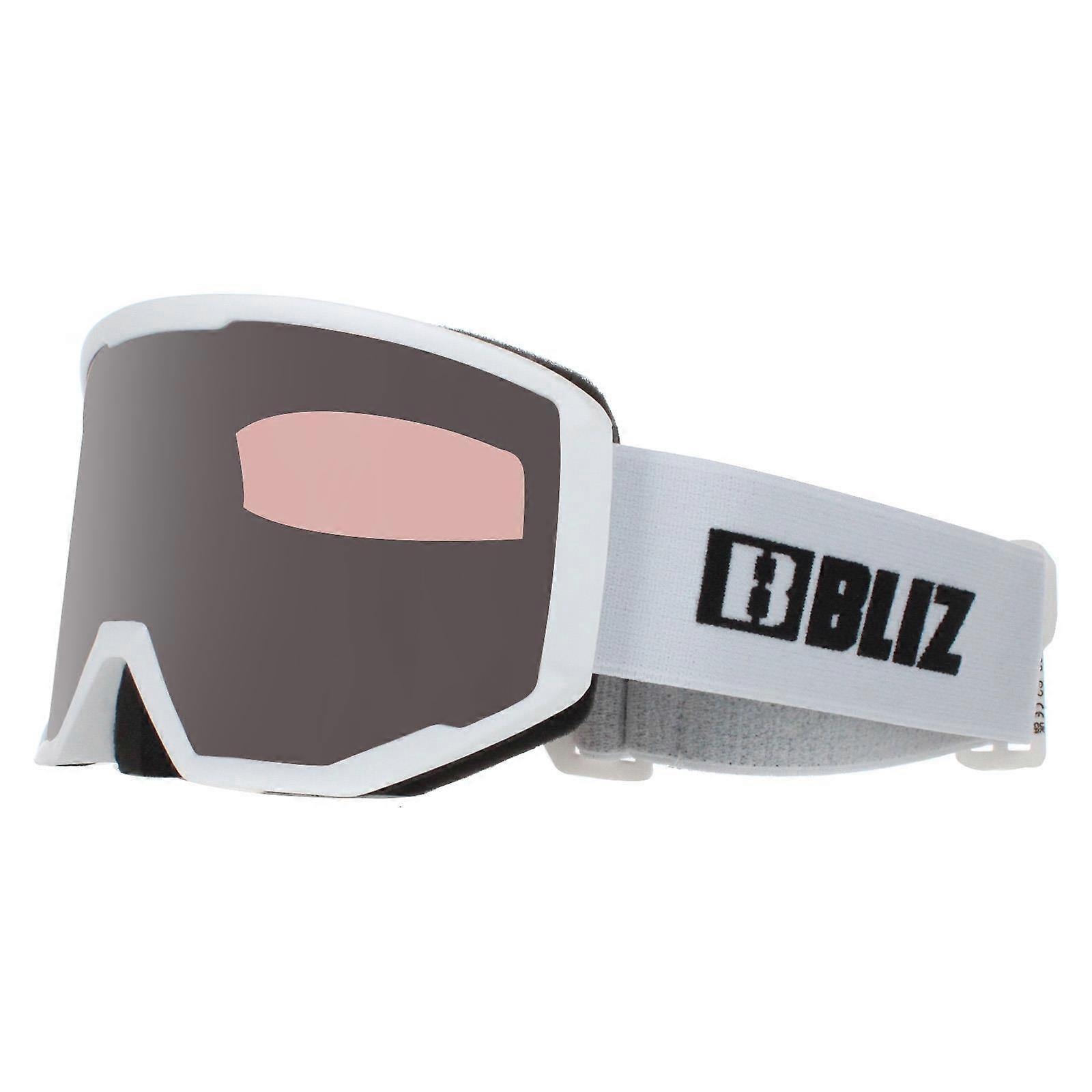 Bliz Maschera da Sci Spark ZG8005-0400 Bianco Rosa Argento Specchio