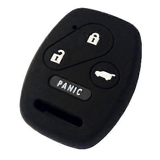 4 Buttons Silicone Key Fob Car Remote Case Cover for Honda Accord Civic CR-V