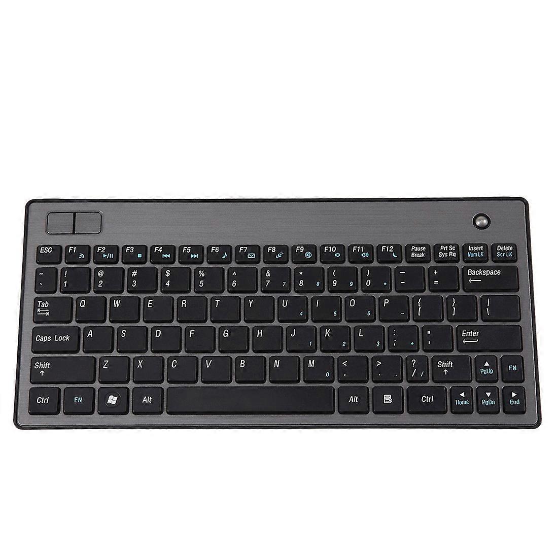 MC Saite Combo7126 Bluetooth 85 Tasten Tastatur mit Trackball für Windows / iOS / Android (Schwarz)