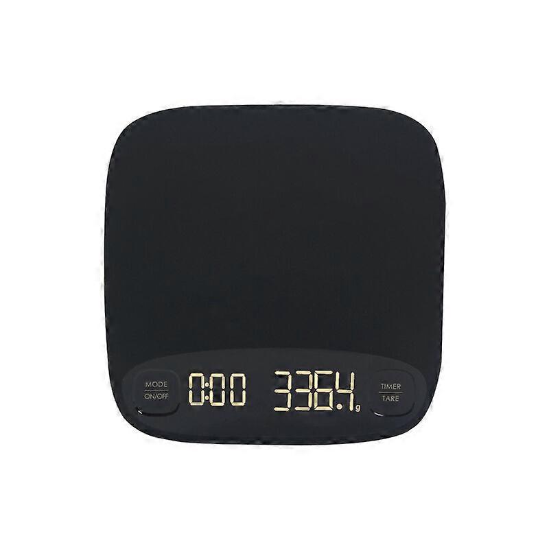 High-precision kitchen scale with LCD backlit display