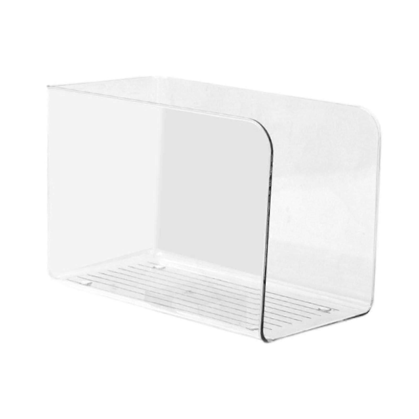 Portariviste trasparente Portadocumenti da tavolo per laptop Book Office Desk Accessory