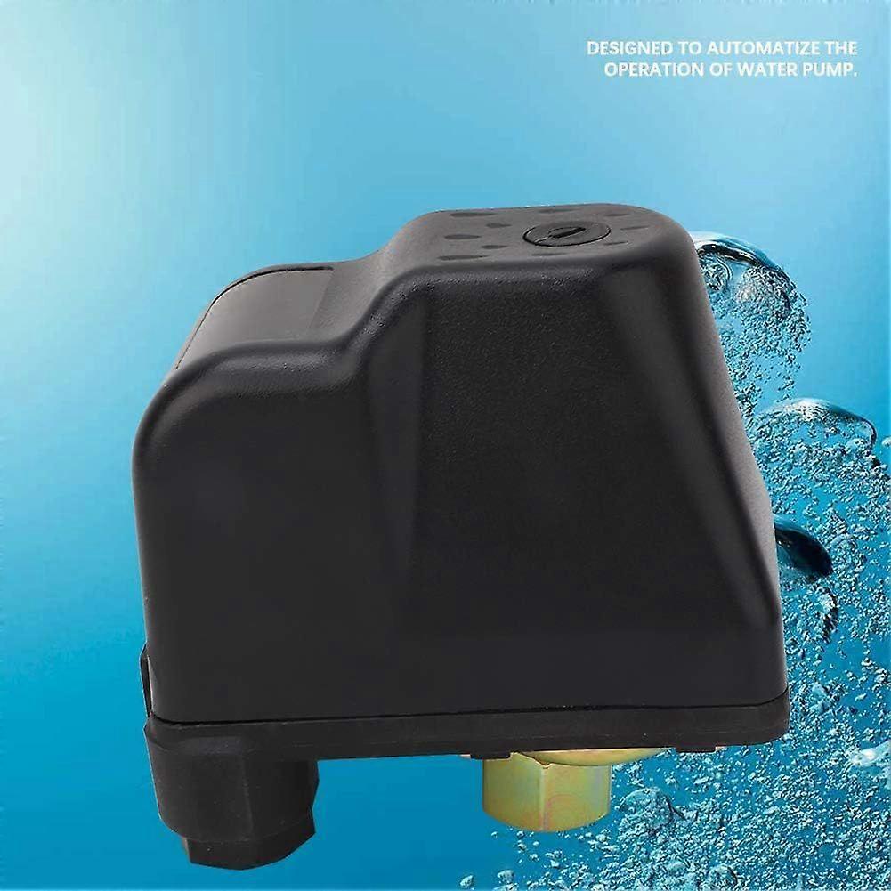 Water Pump Pressure Controller, 3/8 NPT Female Thread Pressure Control Switch Automatic 3 Phase for Home Garden