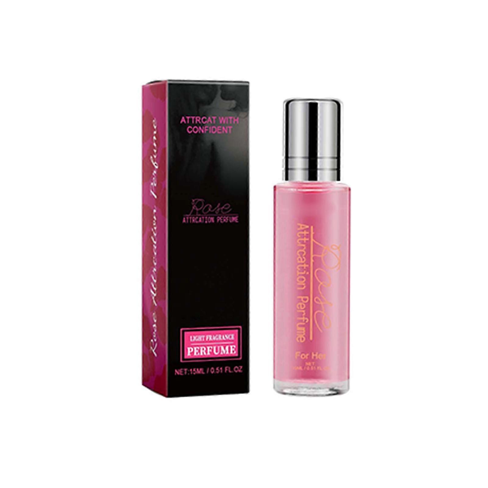 Light Perfume - Long-Lasting Fresh Floral Rose Scent, 15ml