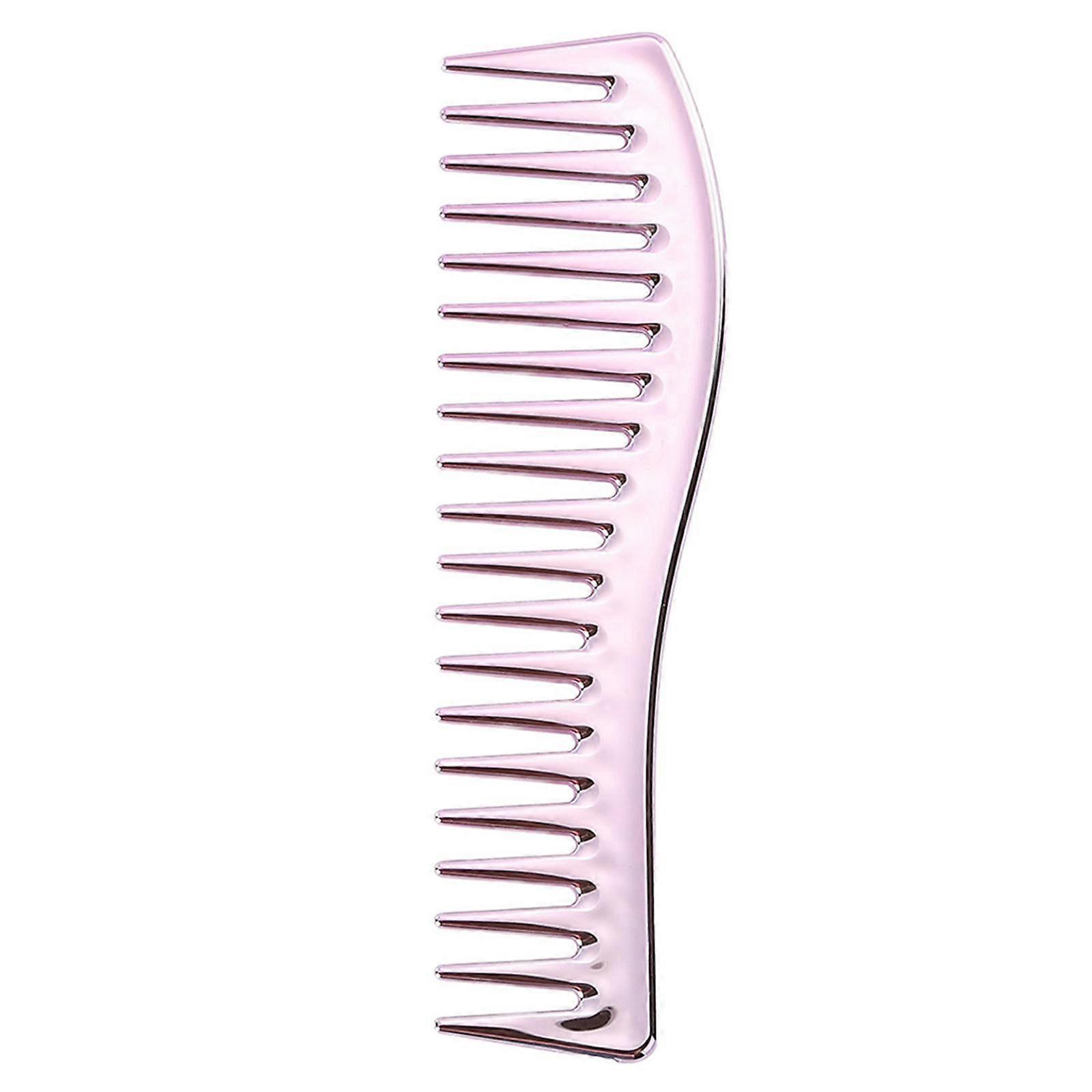 Professional Dressing Comb Metal Hair Combs For Hair Styling Long Hair Cutting Comb Short Styling Electroplated Comb