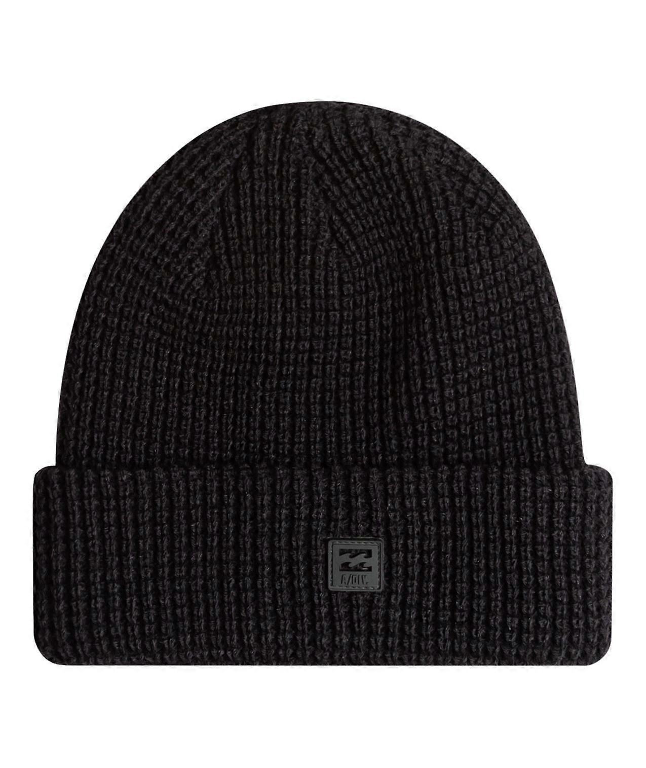 Billabong Mens Knitted Cuff Beanie ~ Barrow black
