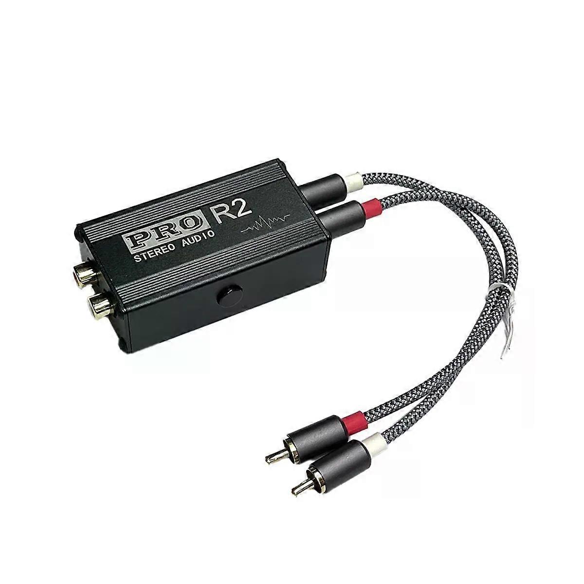 Ground Loop Audio Isolator Noise Filter RCA Noise Reducer for PC