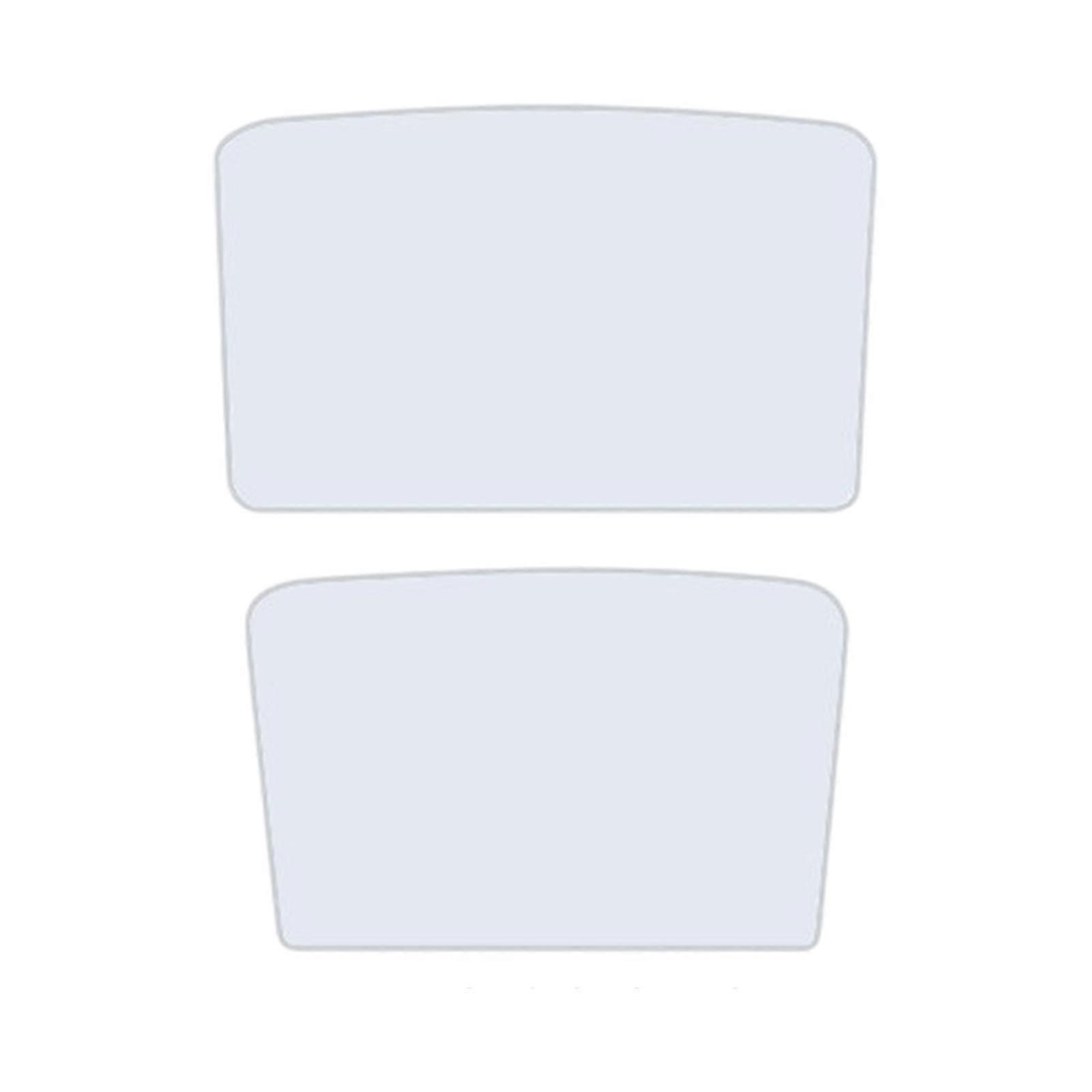 2xルーフサンシェード高密度ファイバー断熱材テスラモデルYベージュ用