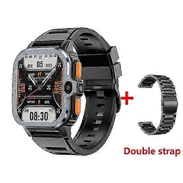 Smartwatch 4G LTE,with GPS Tracker That Combines Video Voice and Wi-Fi Call,Messaging,NFC,2 Cameras,Adult and Adult Smart Watch