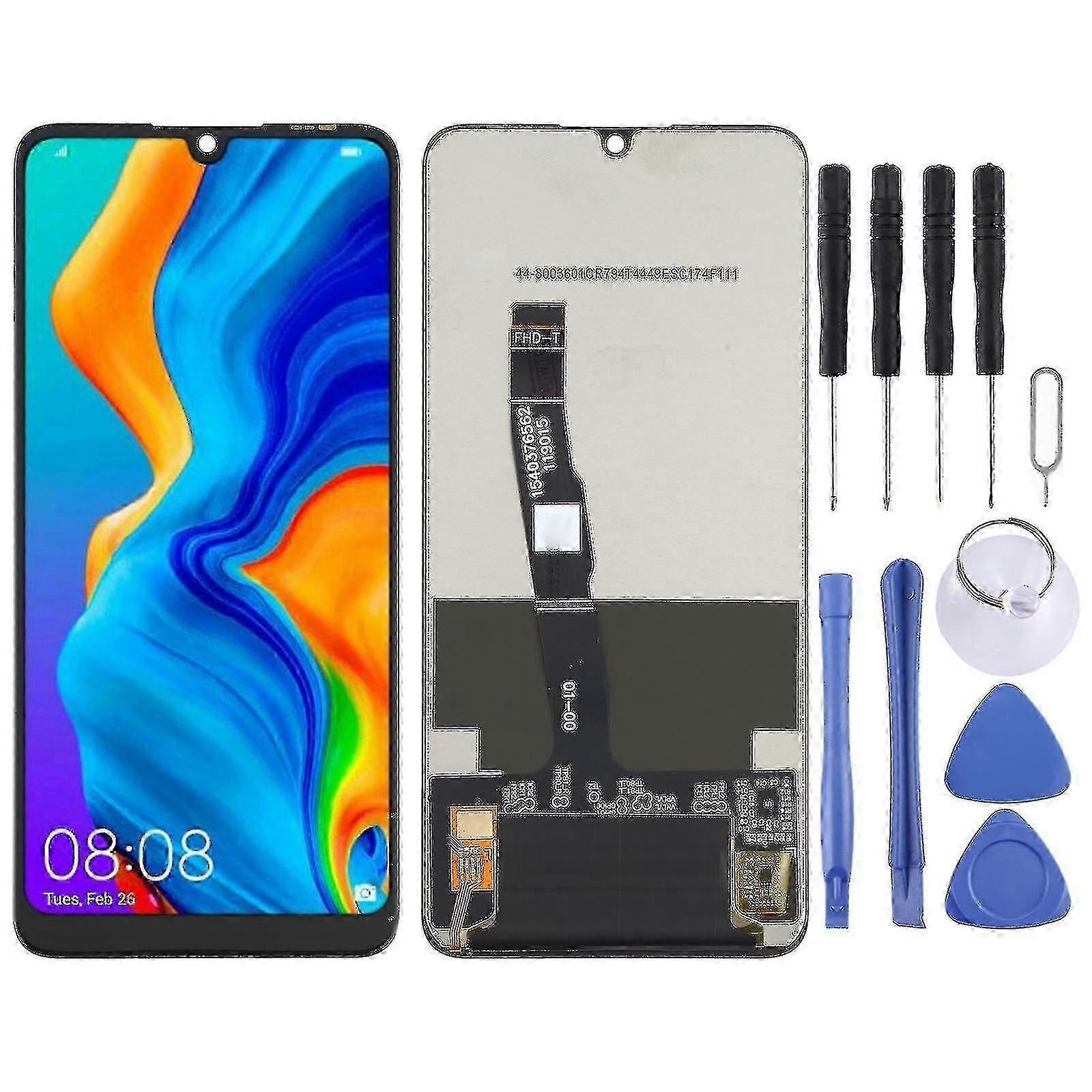 Lcd Screen For Huawei P30 Lite (black)