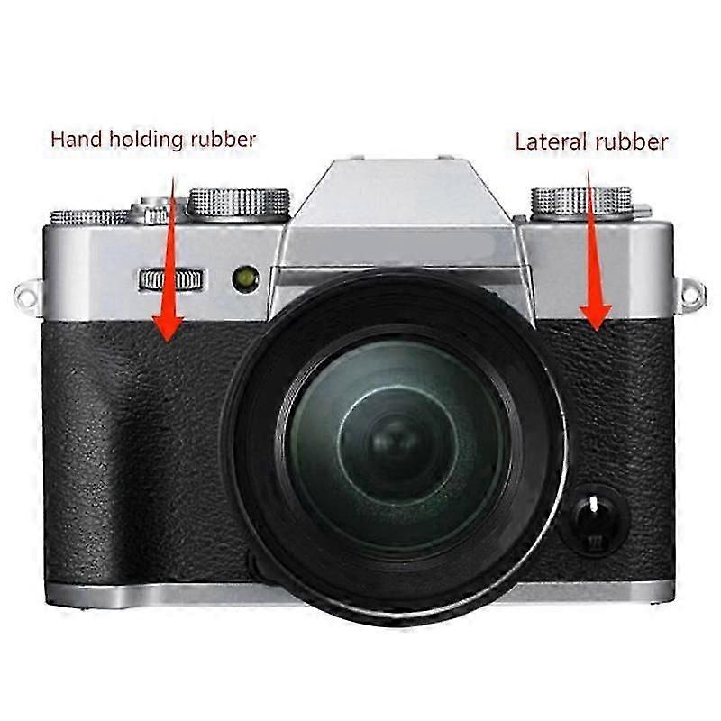 1 Set New Body Rubber Front Cover Rubber Thumb Grip Replacement Part for X-T10 X-T20 XT10 XT20 Came