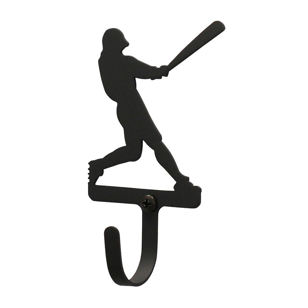 Baseball Player Wall Hook Small