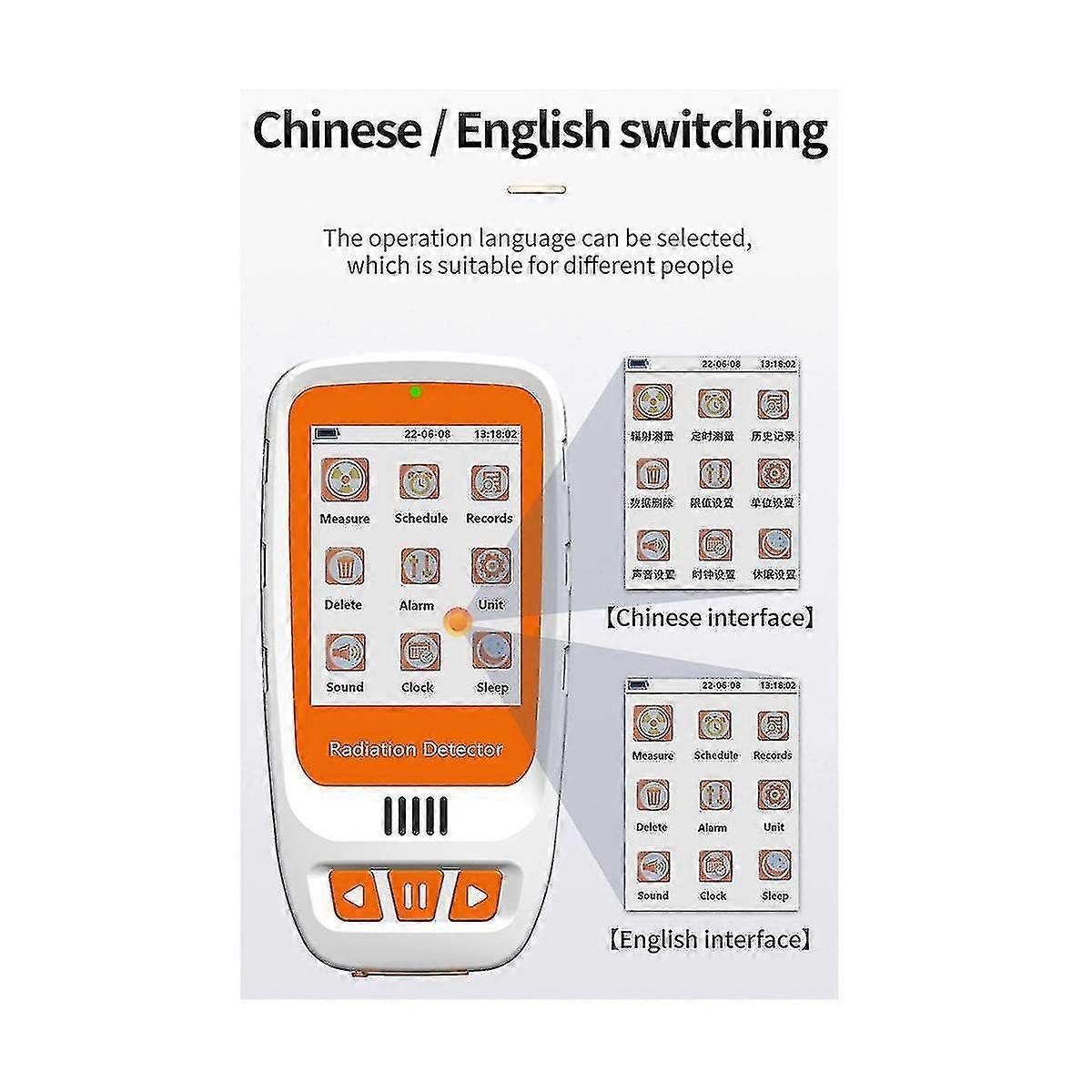 Xy-ray Geiger Counter Nuclear Radiation Detector