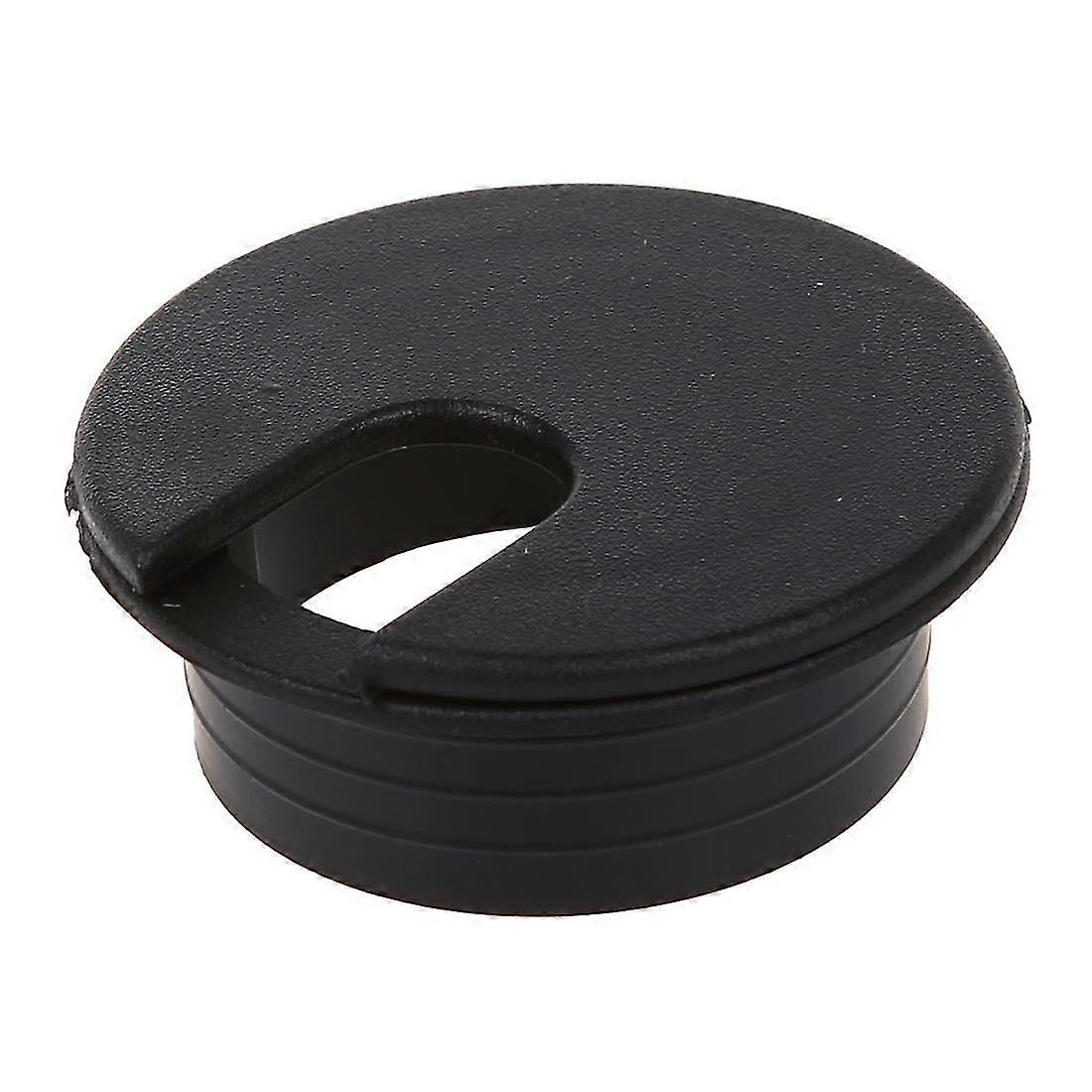 10 pcs 35mm black cable grommet cable outlet desk table wire-Yvan