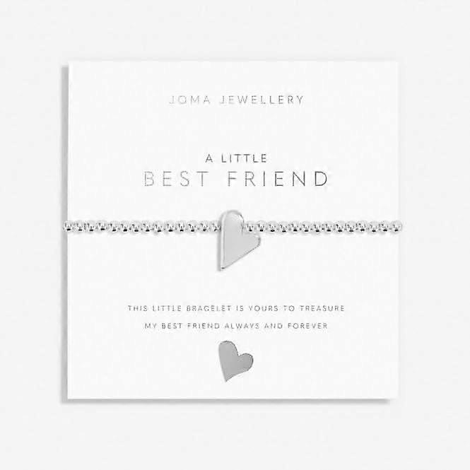 A Little Best Friend Silver Plated 17.5cm Stretch Bracelet 6840
