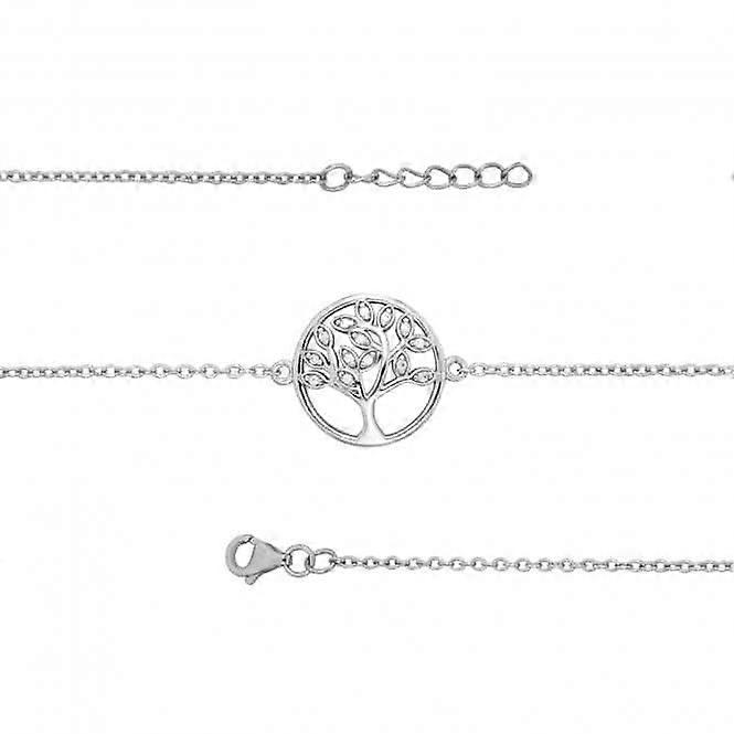 Acotis Silver Bracelet Zirconia Tree Of Life G2676