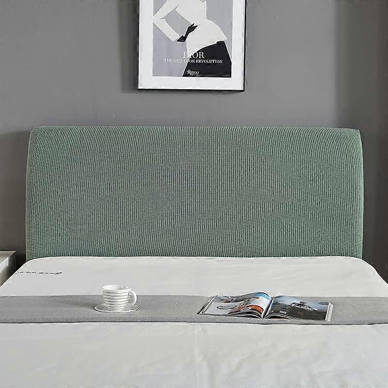 Bed Headboard Cover, Inflatable, Solid Color, Elastic, Dustproof