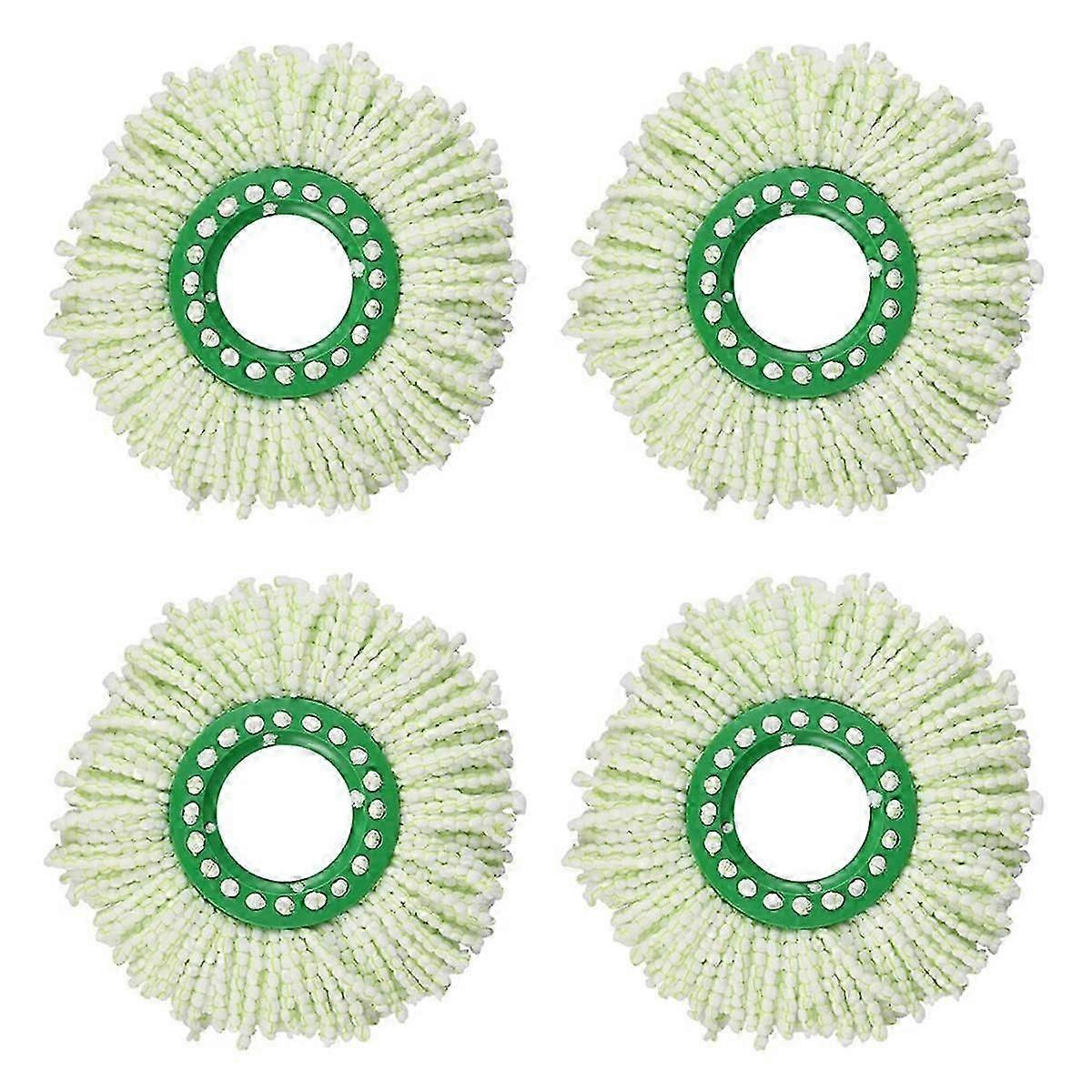 4 Pack Replacement for System, Large Microfiber Round Refills