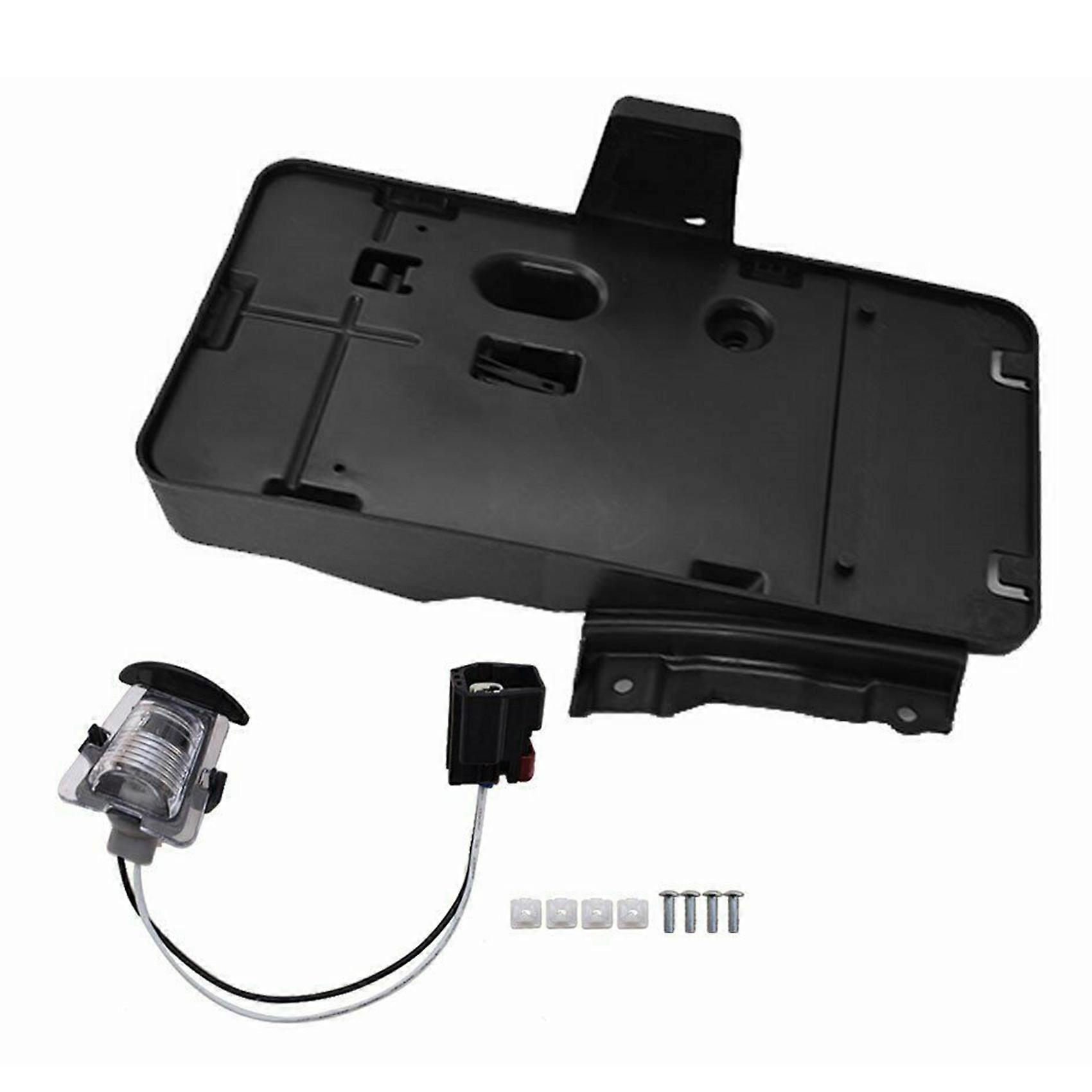 Rear License Plate Holder Bracket &Light for 2006-17 JK