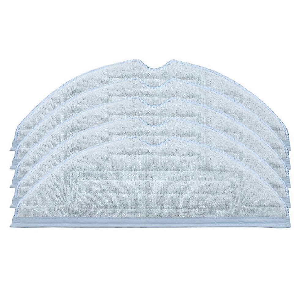 5 Pcs Mop Pads For S 7 S7 Max T7S T7S Plus Robot