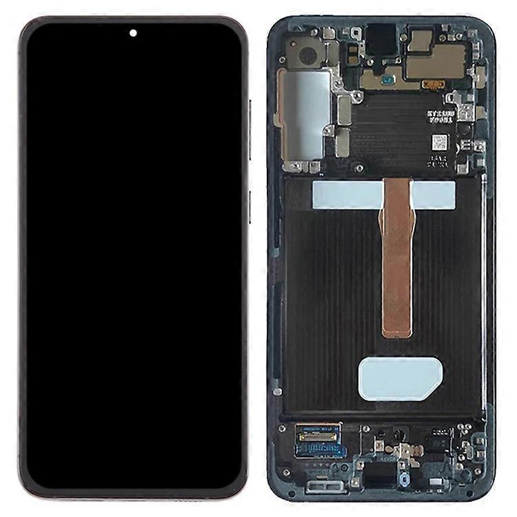 Compatible For Samsung Galaxy S22+ 5G S906 Grade C OLED Screen and Digitizer Assembly + Frame (without Logo)