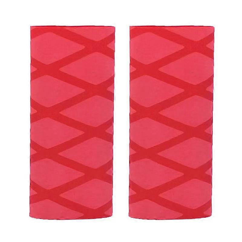 1 Pair Overgrips for Table Tennis Racket Handles Tapes Heat-shrinkable Pingpong Racket Bat Grips Sweatband Accessories  Red