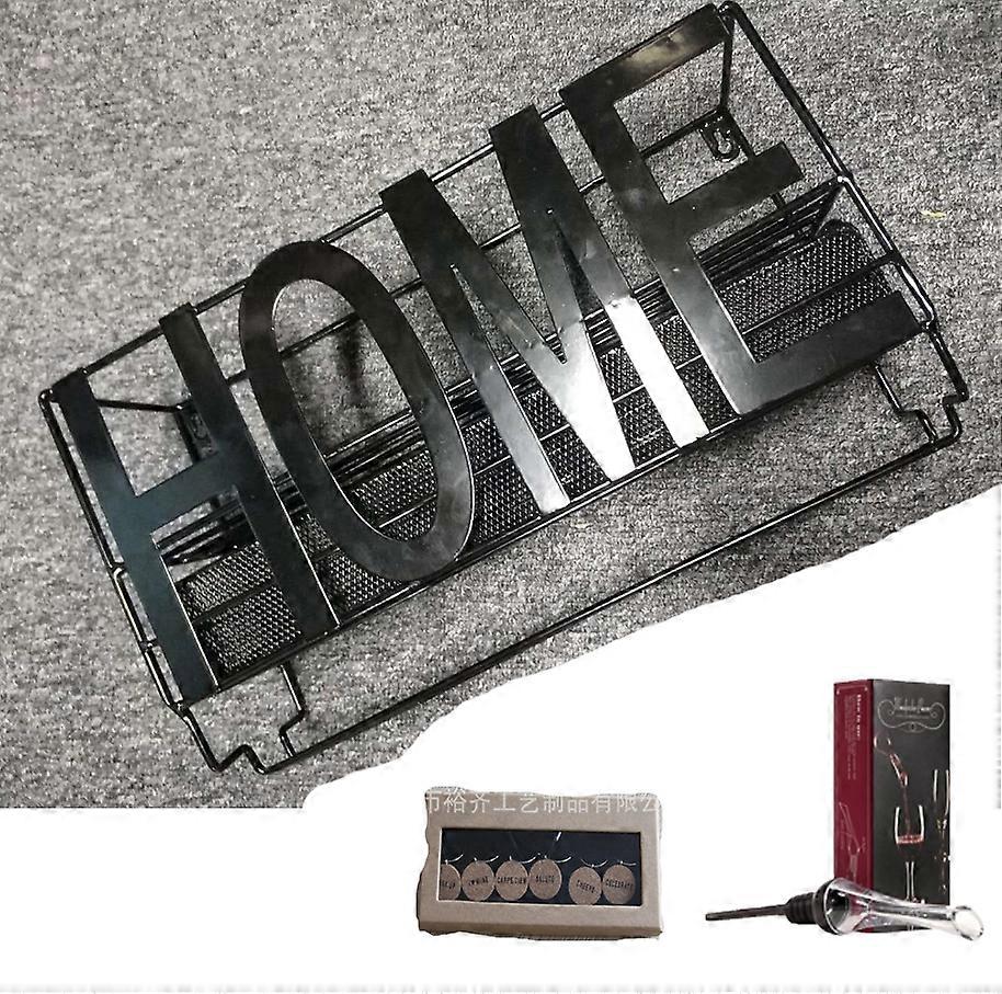 Wall Mounted Wine Shell Iron Wine Display Storage Rack for Home Shops Warehouse