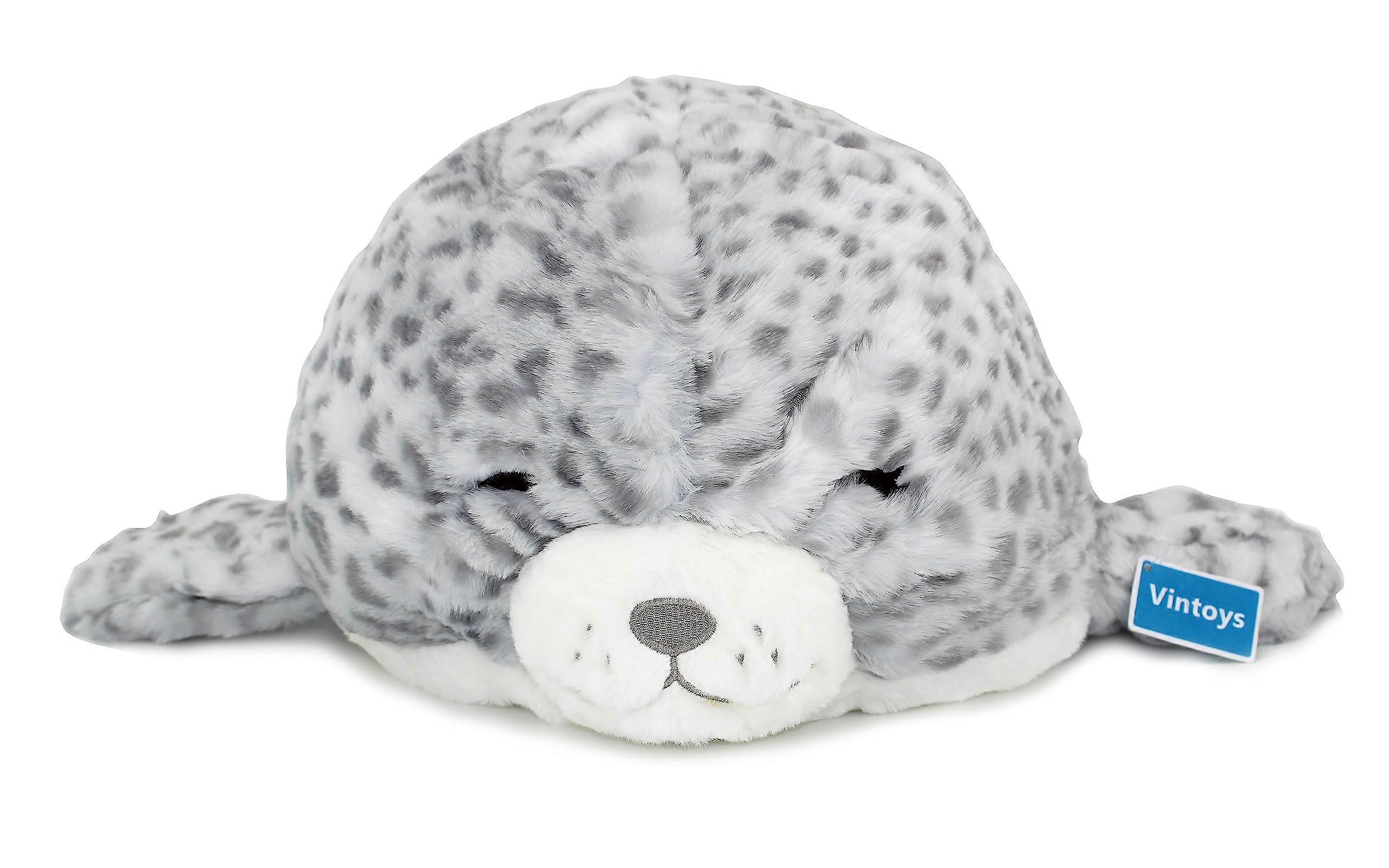 Big Hugging Blob Seal Plush Pillow 26 Inch Stuffed Soft Plush Toy For Kids Bedroom Decor