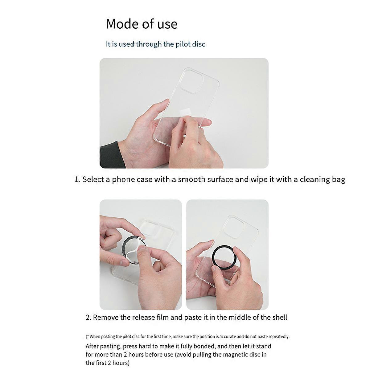  Neck Holder Silicone Magnetic Quick Release Gray