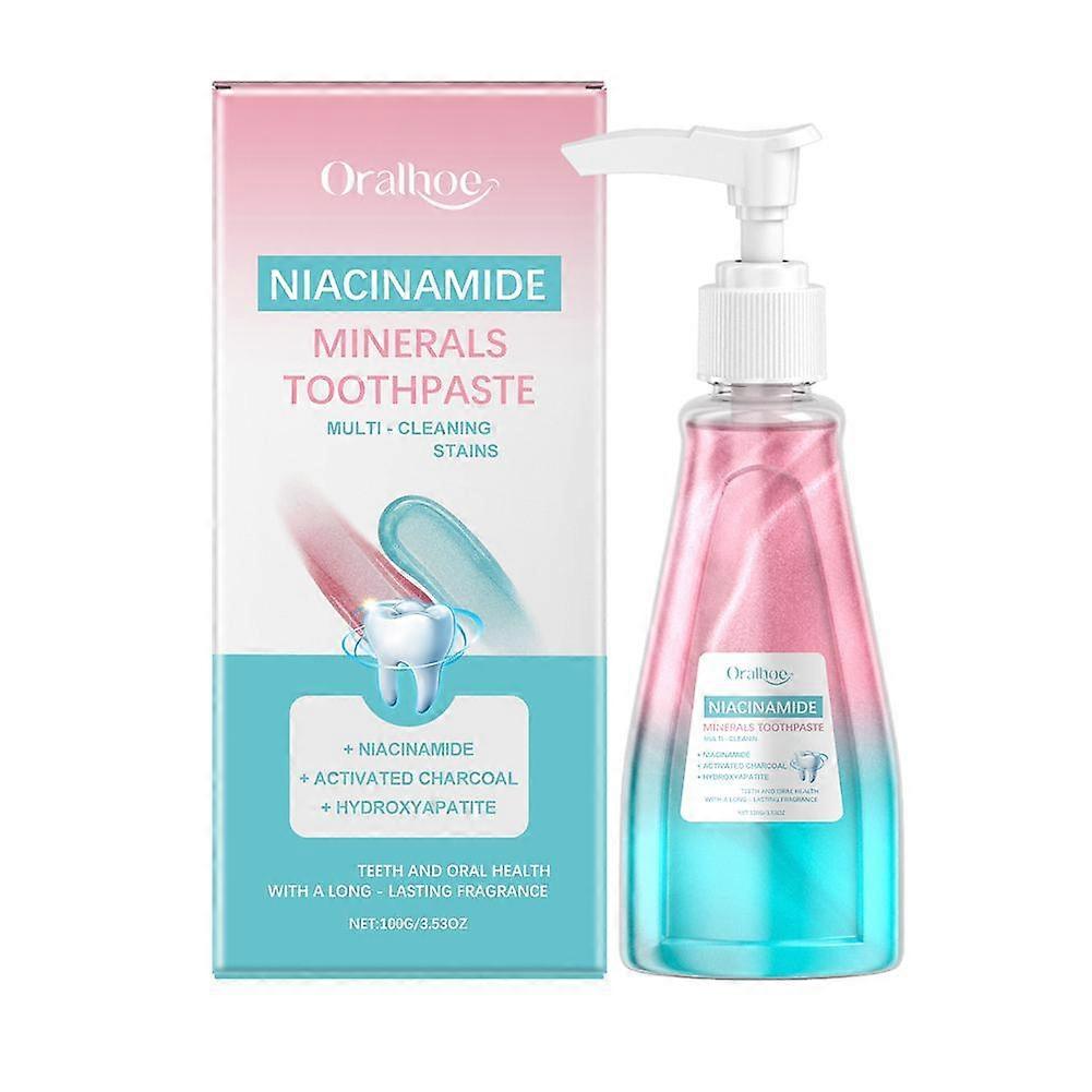 Niacinamide Toothpaste Effectively Whitens Teeth & Remove Stains From Teeth