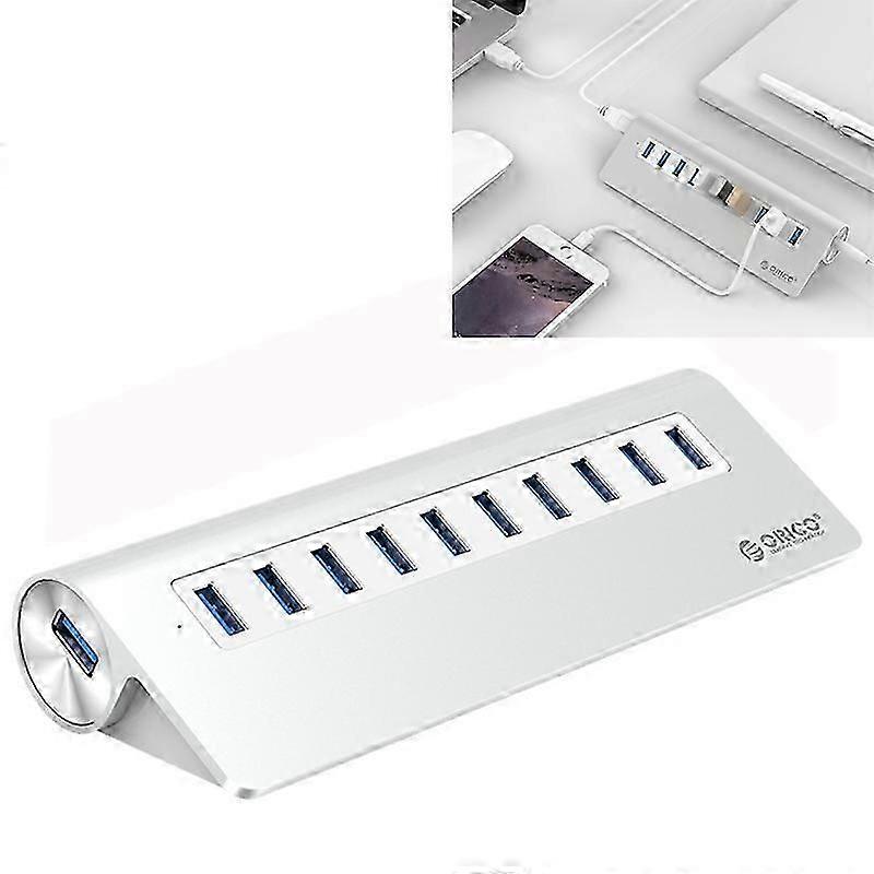 ORICO M3H10-U3-V2 Aluminiumlegierung 10 USB 3.0 Anschlüsse HUB