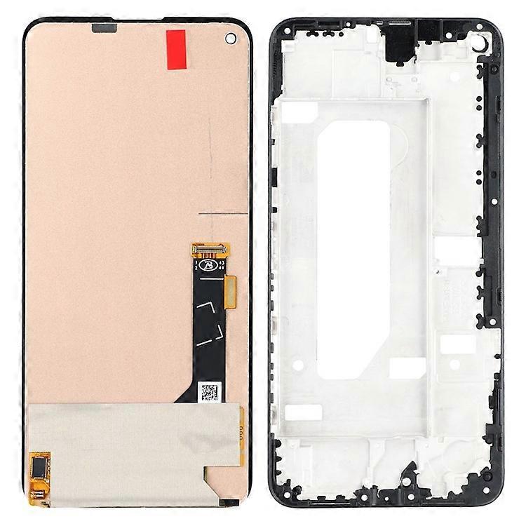 Compatible For Google Pixel 4a 5G GD1YQ, G025I, G025E, G025H, G6QU3 Grade C LCD Screen and Digitizer Assembly + Frame Part (TFT) (