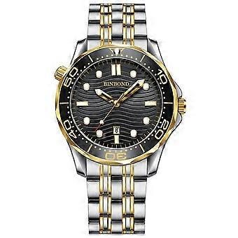 Inter-Gold Schwarze Oberfläche BINBOND B2820 Uhren Inter-Gold Schwarze Oberfläche
