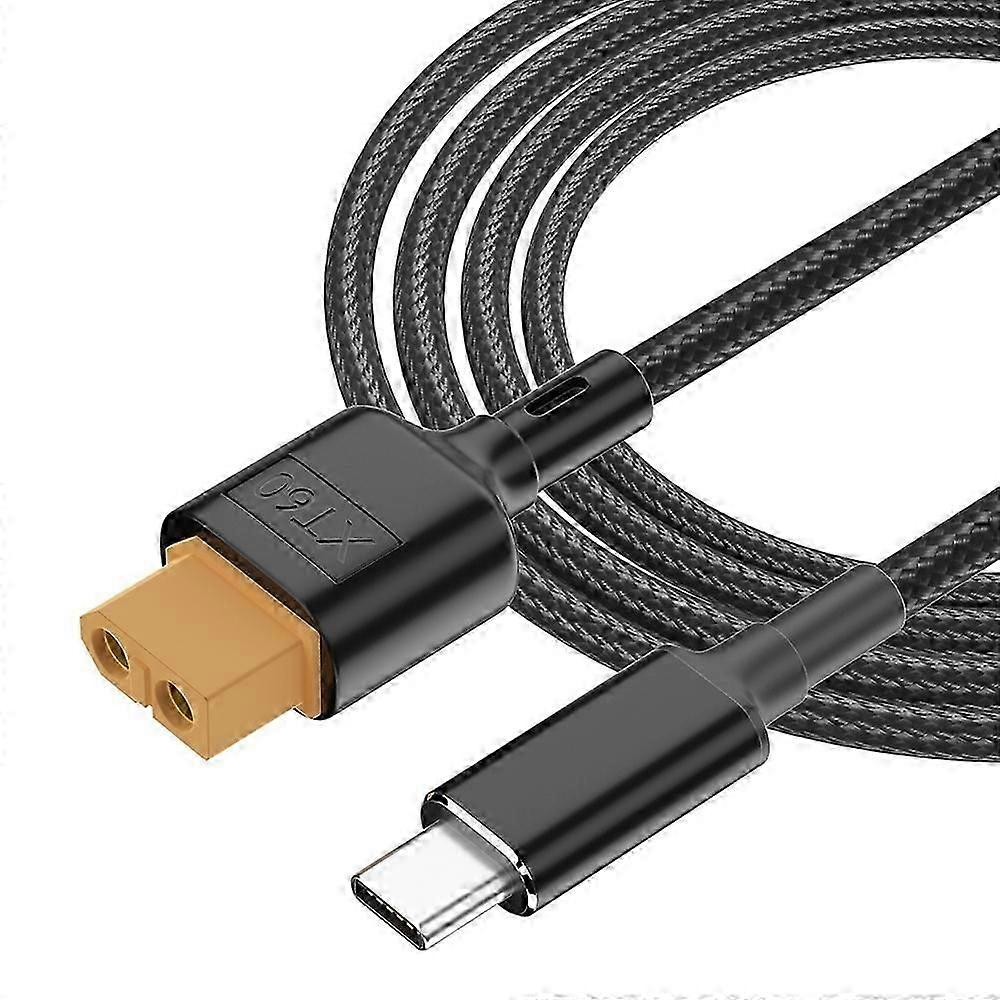 Type A 100CM USB-C to XT60 Adapterable Type-C to XT60hargingord Supports PD 100W 20V/5A Fast
