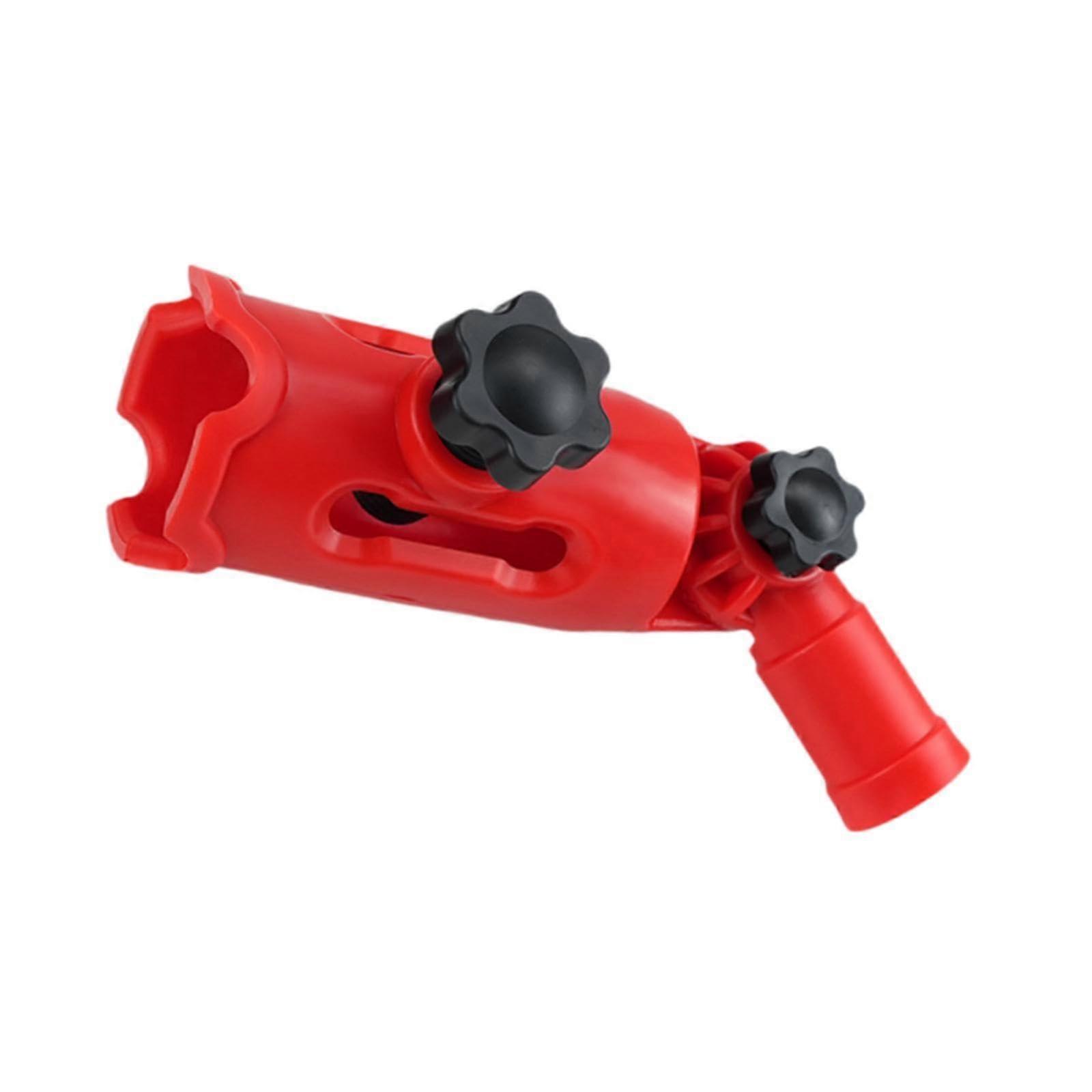 Multi Angle Paint Brush Extender Attachment Red Adjustable Adaptor for Fence Walls Household Edging Tool