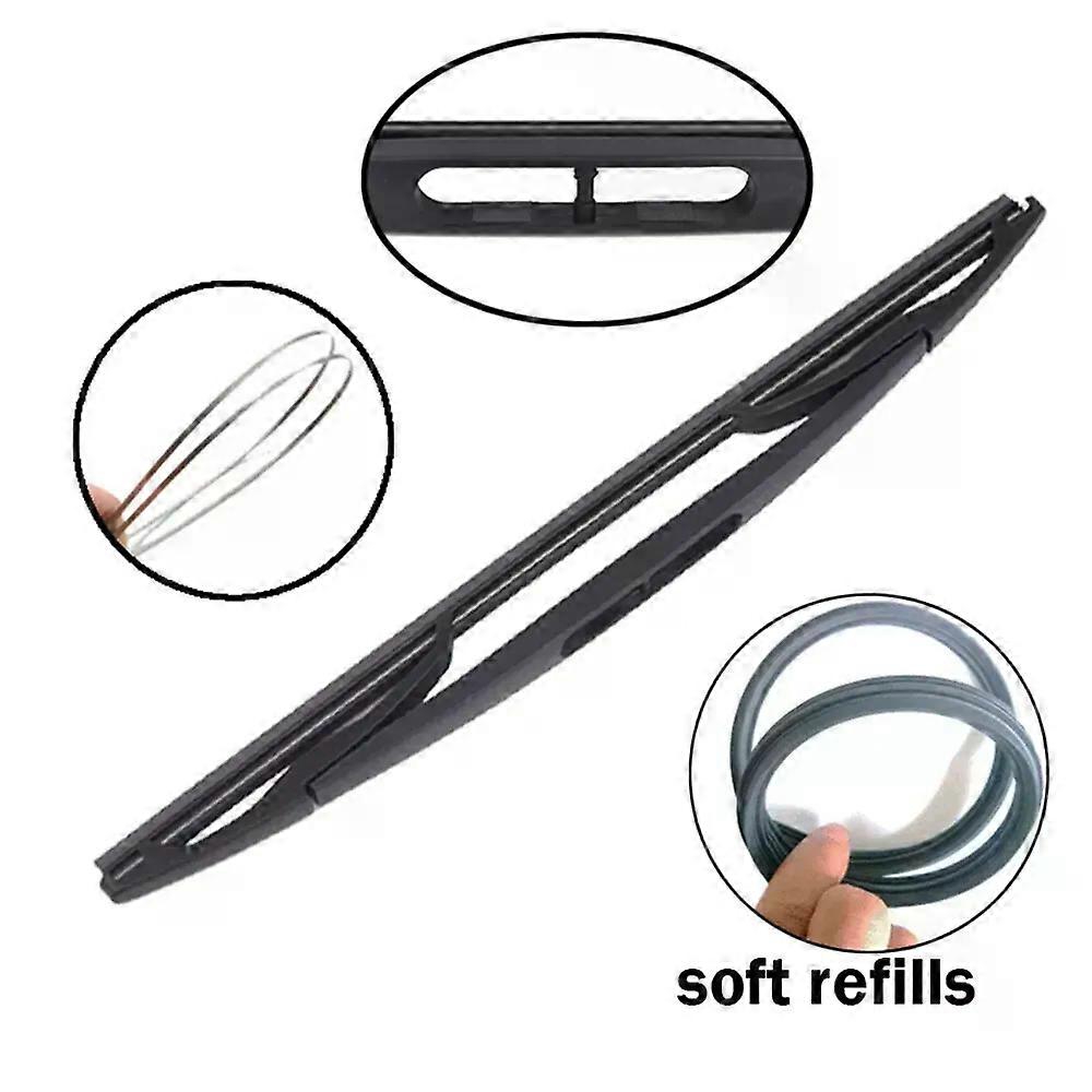 Windshield Wiper Blades compatible for  Toyota Aygo Peugeot 107 2005 2006 2007 2008 2009 2010 Front Rear Window compatible for  Citroen C1 MK1