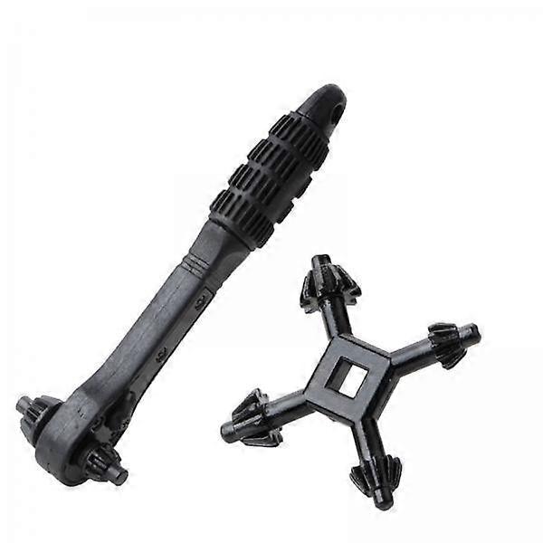 2Pcs Ratchet Spanner Set for Drill Chuck