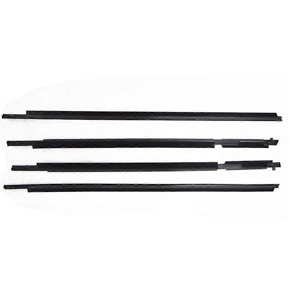 Weatherstrip Rubber Window Belt Moulding for Lexus GX470 2003-2009, Black Replacement Trim, Durable Seal and Fit