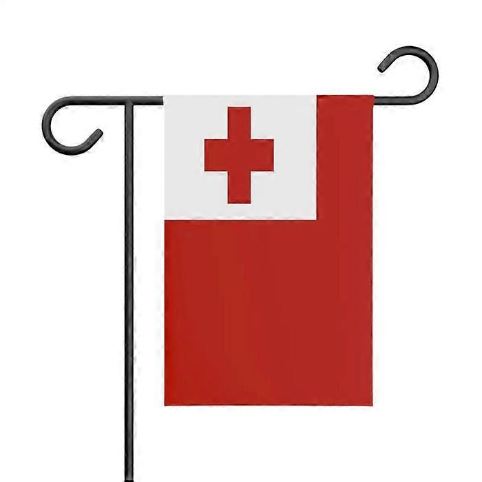 Flag - Tonga - 32 x 47.5 cm - Polyester - Double-sided Print - Multicolor