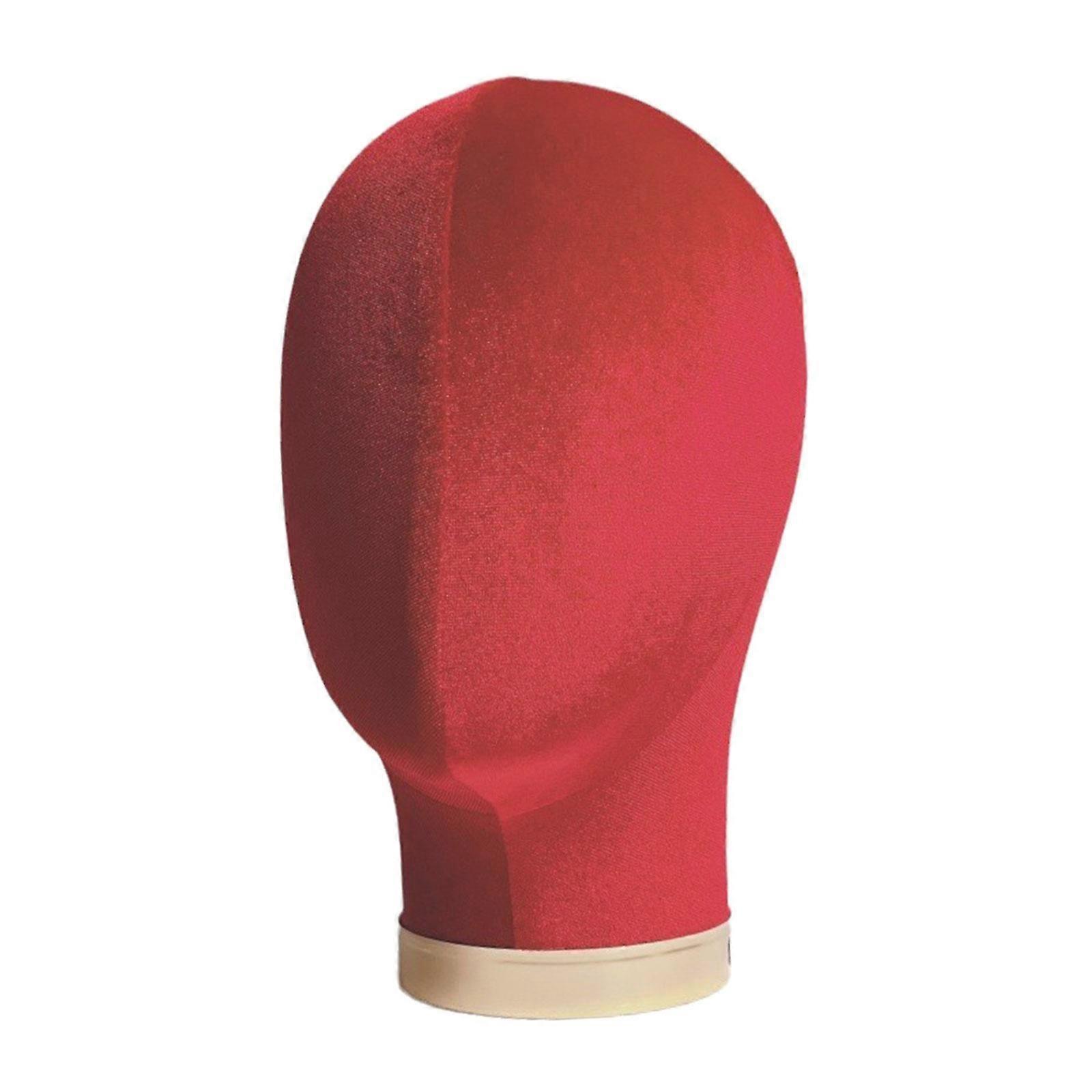 Canvas Block Head Manikin Cloth Head for Home Commercial Use Wig Making