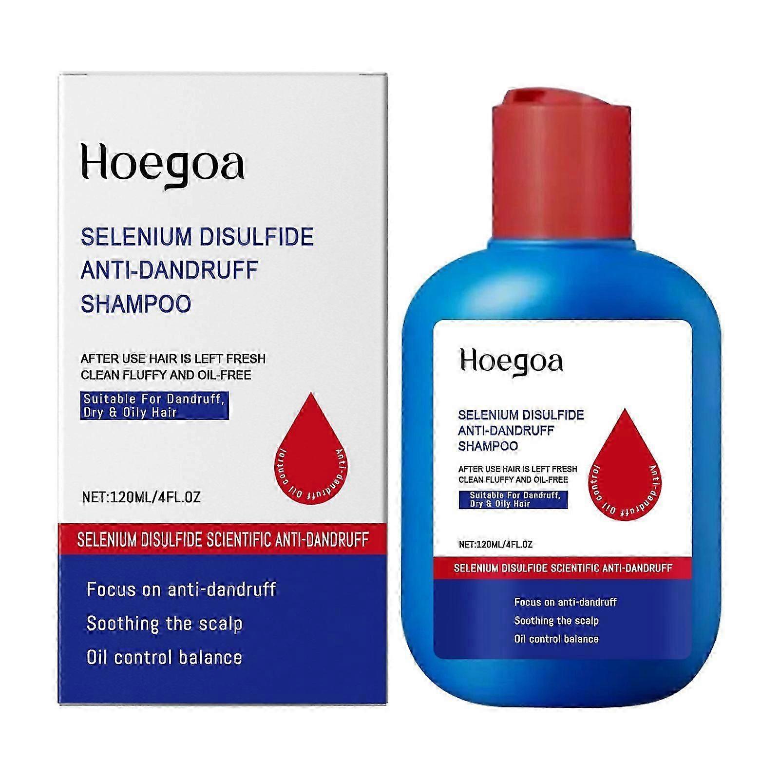 1-3Pcs Selenium Disulfide Anti-Dandruff Shampoo - Deep Cleansing Oil Control, Scalp Relief Dandruff Control Hair Wash for Men Women