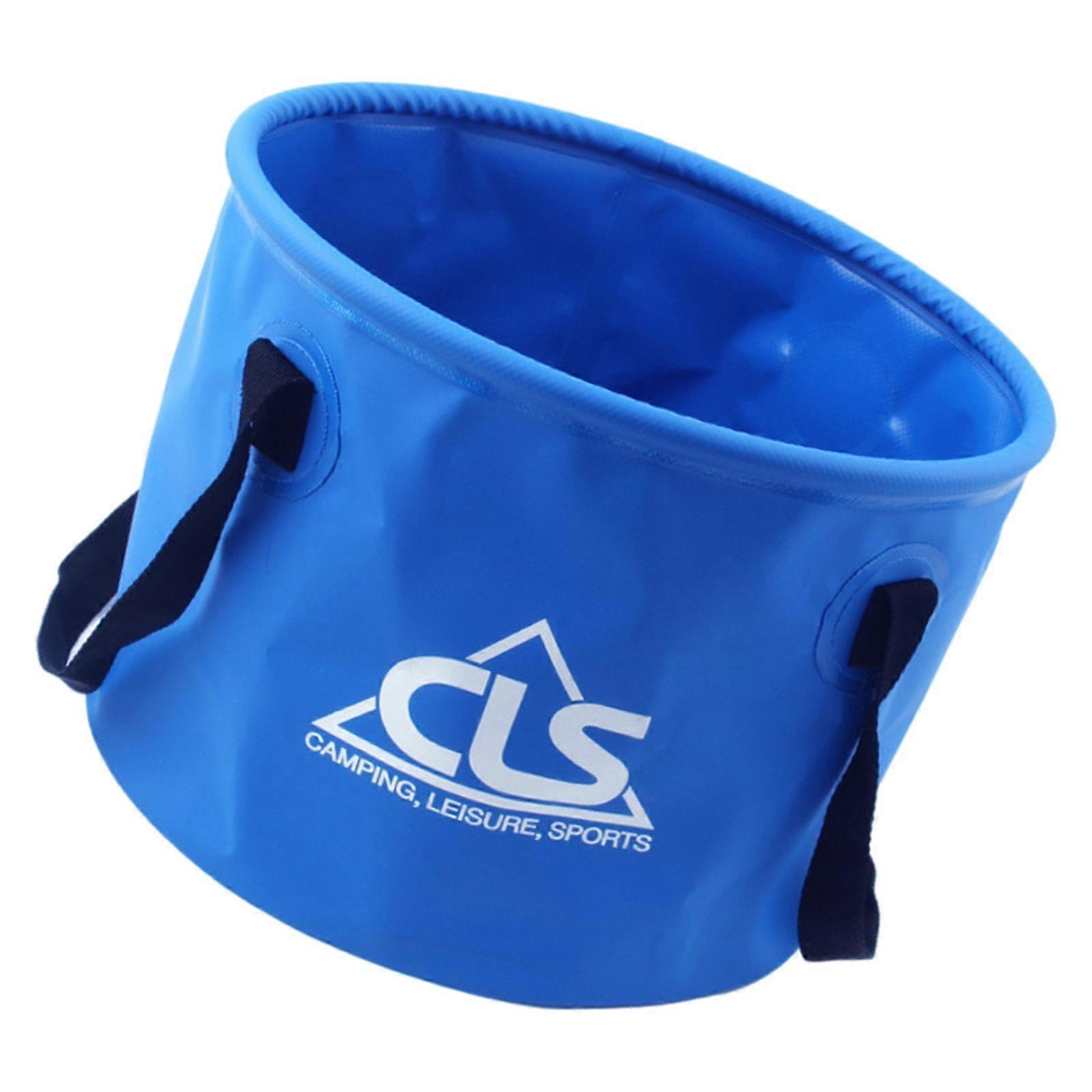 Collapsible Bucket Multifunctional Folding Water Container Outdoor Basin for