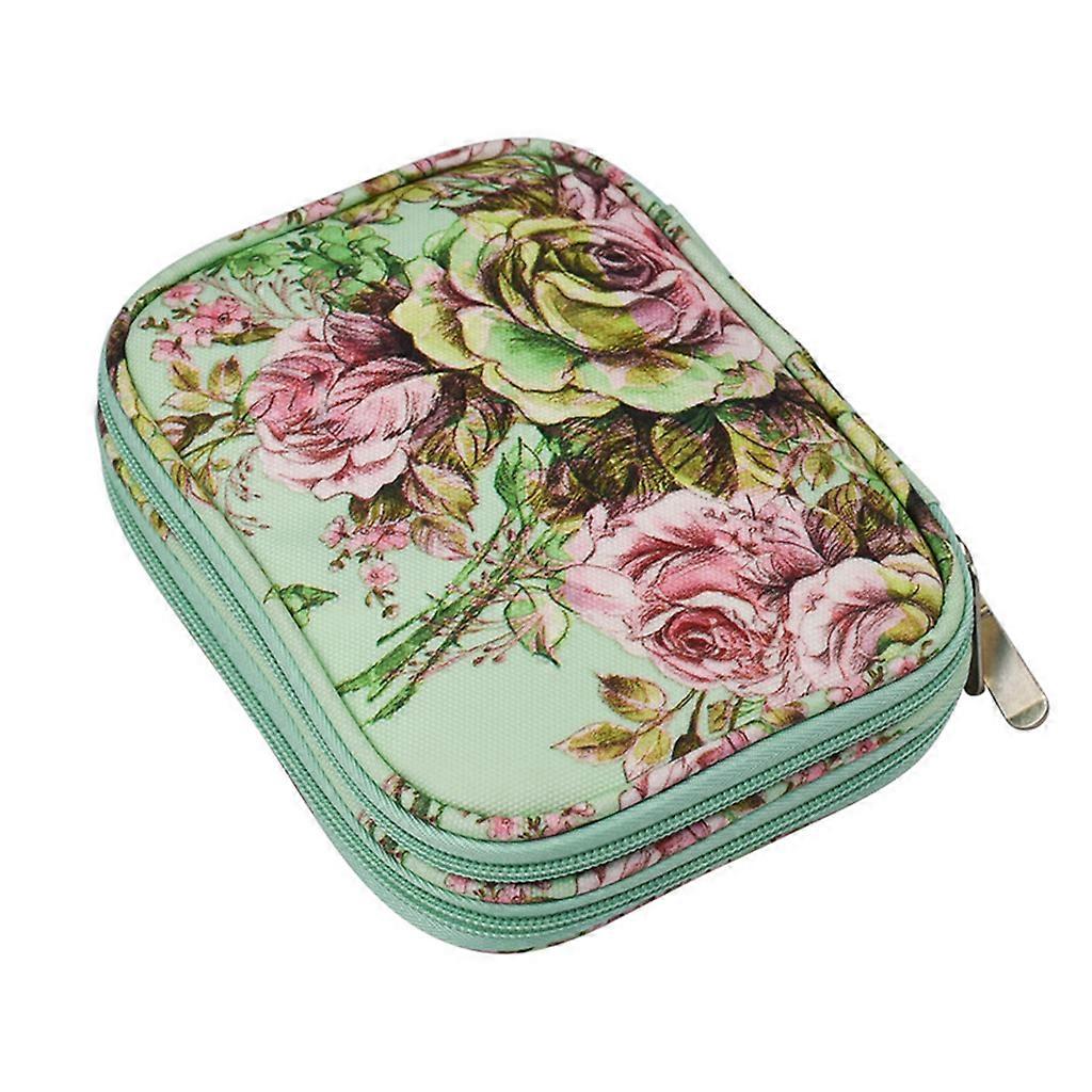 Empty Pouch Storage Bag Crochet Hook for Case Zipper Bag Exquisite Large Capacity Knitting Tools Accessories Storage Bag Multicolor