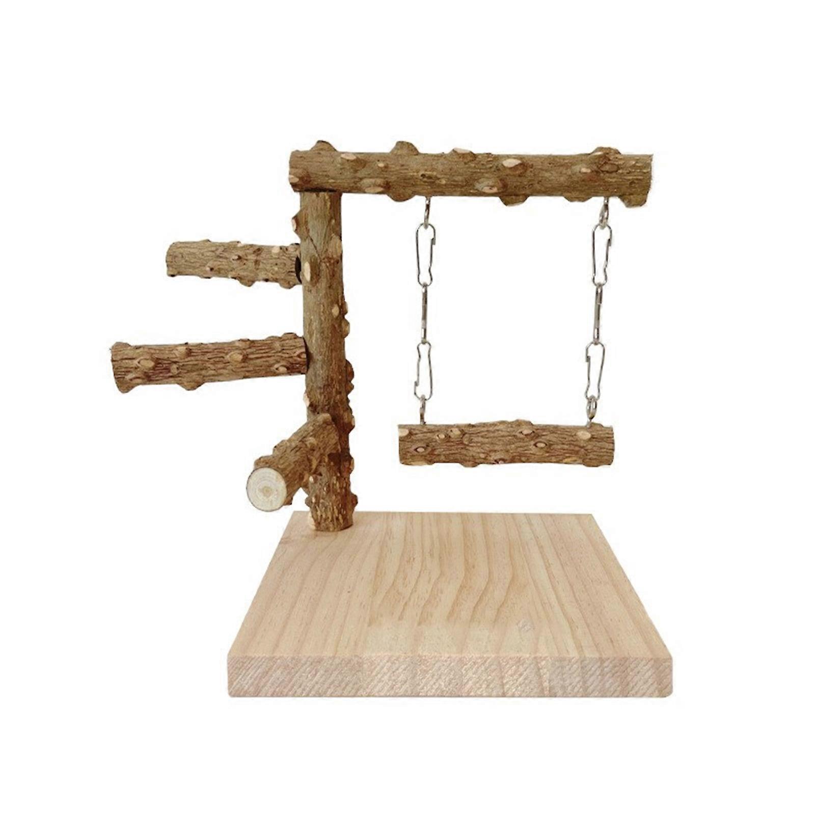 Ladder Toy for Bird Perch Stand Grinding Scratchers Perch Swing Molar Chew Toy for Parrots Parakeets Toy Bird